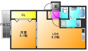 Favoloso花畑の物件間取画像